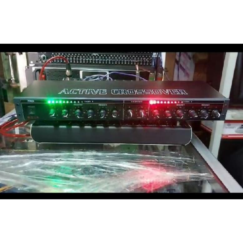 uy-23 gh-56 Crossover aktif 4way+sub tampilan LED DEPAN Termurah Berkualitas