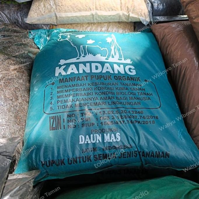 

Terlaris Pupuk Kandang Kohe Sapi Halus Media Tana Berat -/+4Kg