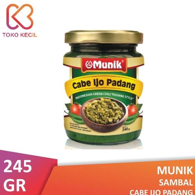 

siap kirim] Munik Cabe Ijo Padang 245gr