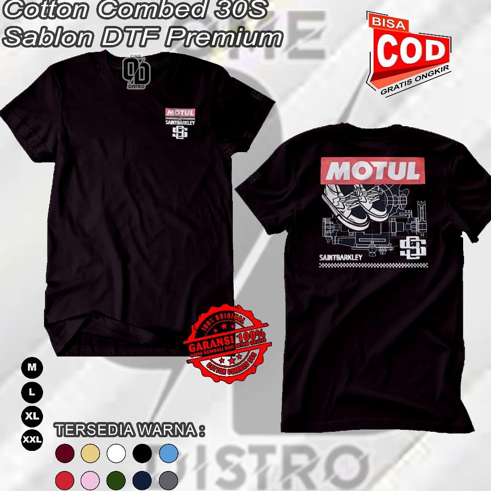 Terbaru Kaos Sb Motul Saint Barkley Premium Terbaik Motul X Sainbarkley