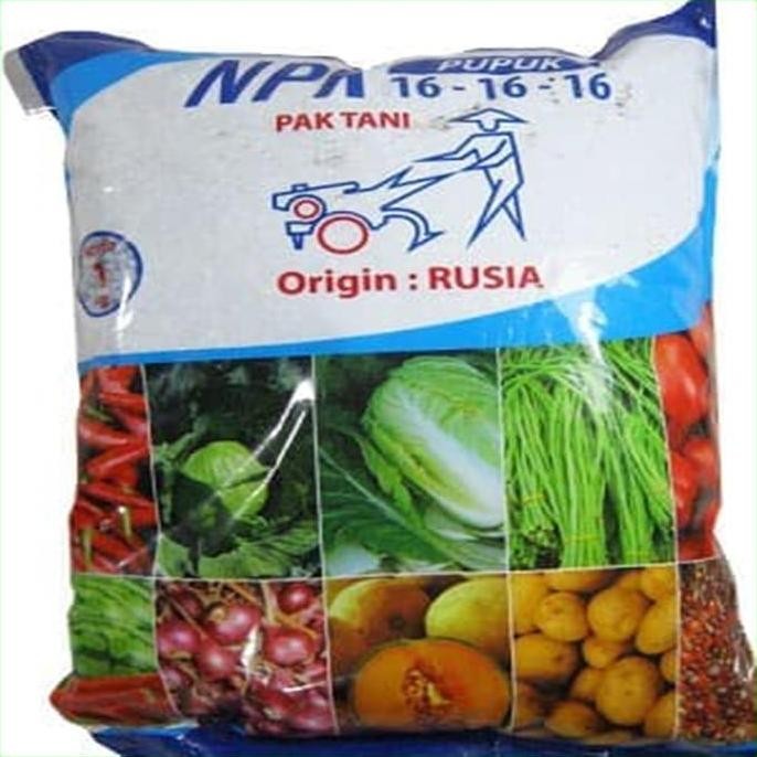 

Terlaris Pupuk Pertanian Tanaman Npk 16-16-16 [1 Kg]