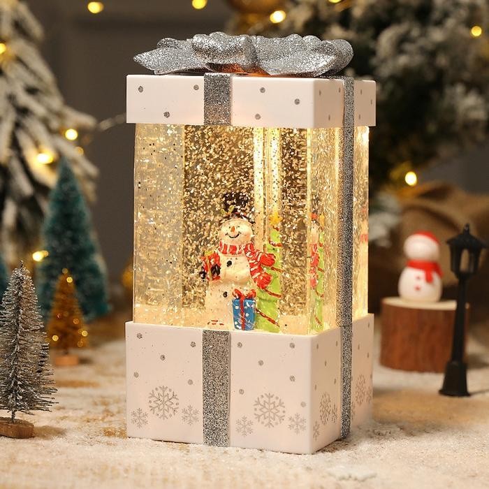 

Snow Globe Box Kado Natal Pita Kotak Musik Snowglobe Christmas Gift Original Dan Terpercaya