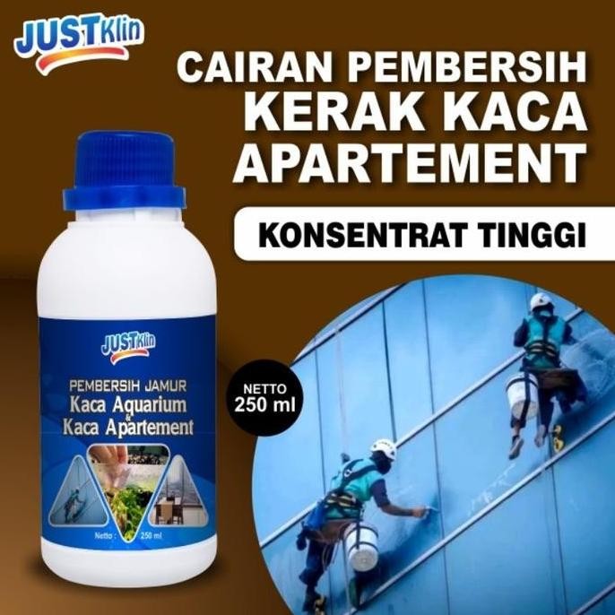 CAIRAN PEMBERSIH JAMUR KERAK KACA APARTMENT KACA JENDELA RUMAH