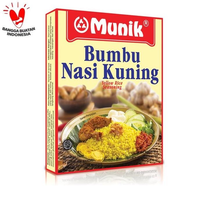 

Buruan serbu] Bumbu Nasi Kuning Munik - 65 gr