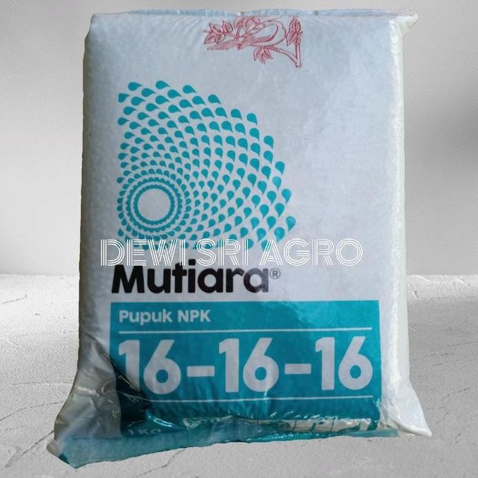 

Terlaris Pupuk Buah Npk Mutiara 16-16-16 Kemasan 1 Kg