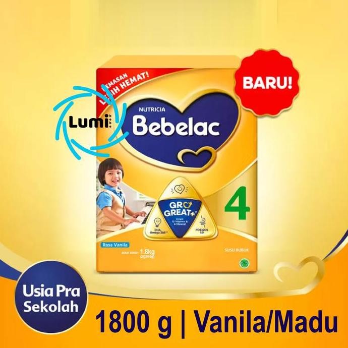 

BARU BEBELAC 4 1800 GR MADU VANILA SUSU BUBUK