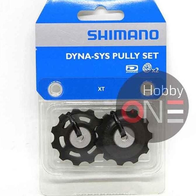 Shimano XT Dyna Sys Pulley RD-M773 Guide And Tension Pulley 10 Speed 5