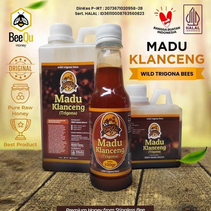 

BARU MADU ASLI 1KG MADU TRIGONA HUTAN LIAR MURNI 100%