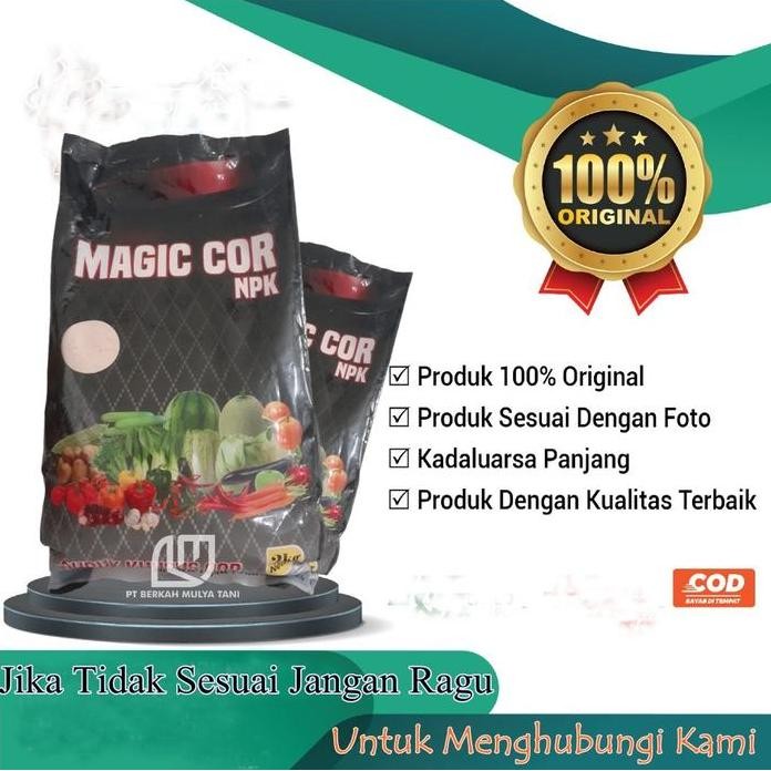

Terlaris Magic Cor Pupuk Npk Kocor Berbagai Jenis Tanaman 2 Kg