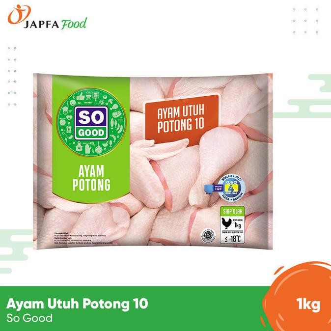 

So Good Ayam Utuh Potong 10 1kg