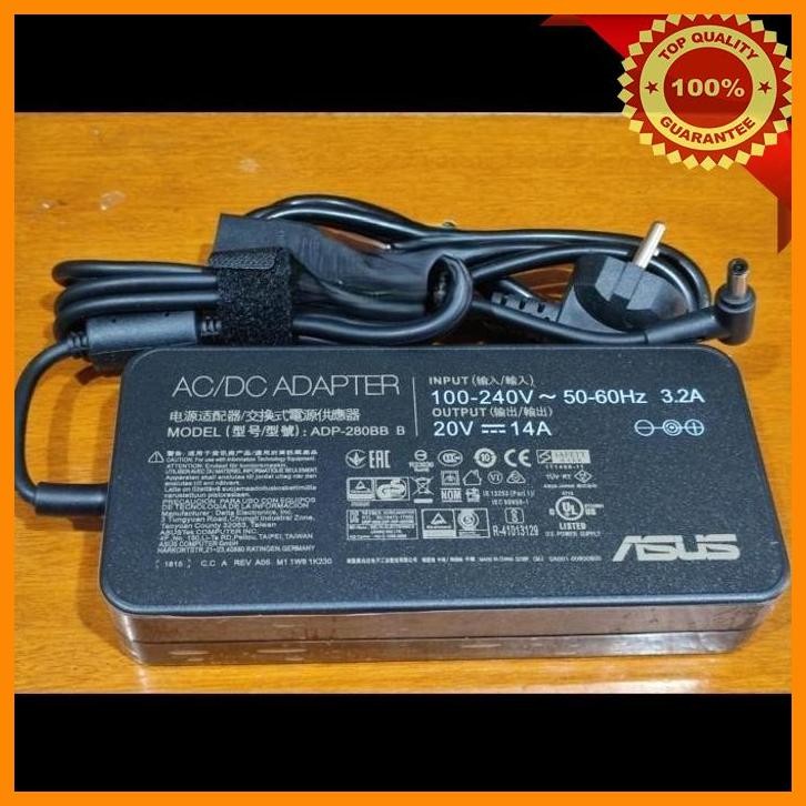 [POE] ADAPTOR CHARGER ASUS ZEPHYRUS 15 G513QY GX551 GX703 GX532 G703 20V 14A ROG ZEPHYRUS DUO 15 SE 