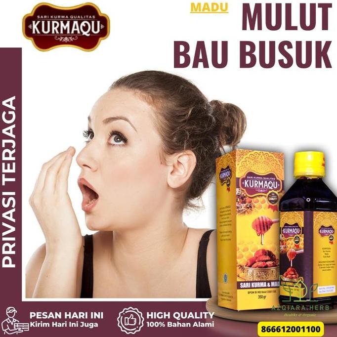 BARU KURMAQU - ATASI MULUT BAU BUSUK, NAFAS BAU TIDAK SEDAP, PENGHILANG BAU MULUT, BAU MULUT KRONIS,