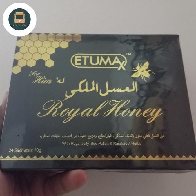 BARU ETUMAX ROYAL HONEY 24 SACHET MADU ORIGINAL