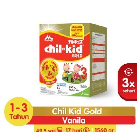 

BARU MORINAGA JUMBO CHILKID 3 VANILA/ MADU 1600GR/SUSU BAYI 1-3 TAHUN