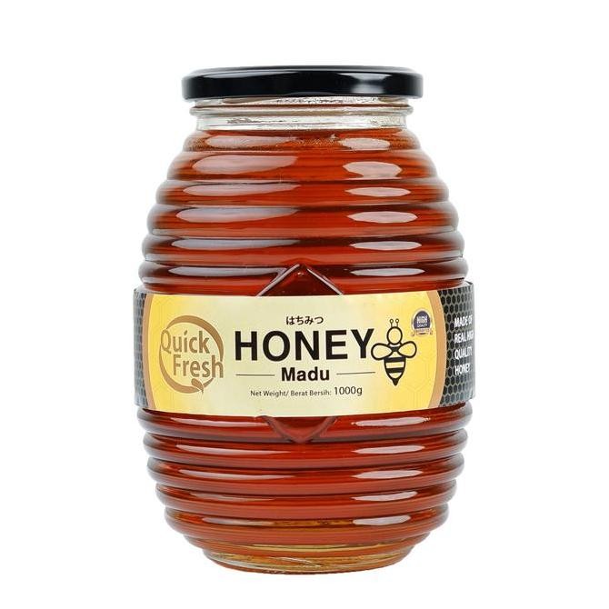 

BARU QUICK FRESH HONEY / MADU ASLI 1 KG (JAR)