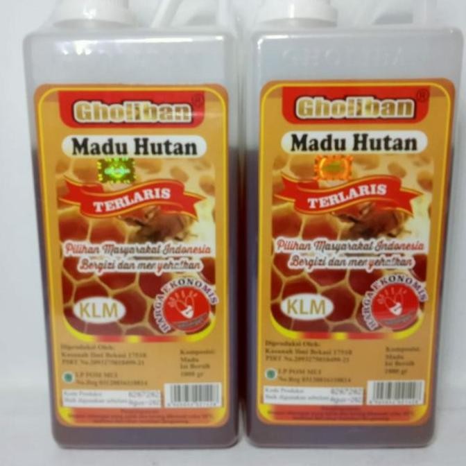 

BARU MADU HUTAN KALIMANTAN GHOLIBAN PLUS BEE POLLEN DAN ROYAL JELLY 1 KG