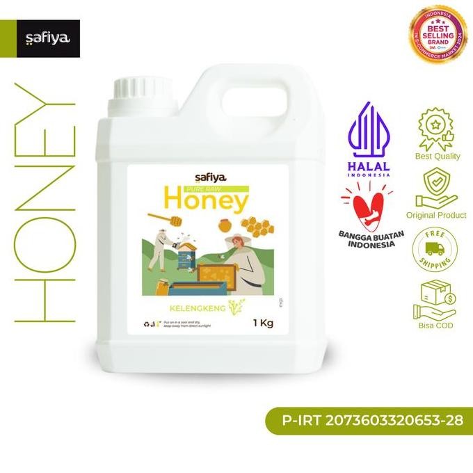 

BARU SAFIYA MADU KELENGKENG 1 KG RAW HONEY ASLI PREMIUM