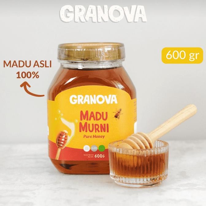 

BARU MADU MURNI RANDU GRANOVA 600GR (PURE HONEY)
