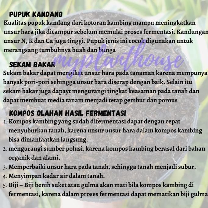 

Terlaris Pupuk Kandang Kambing Organik ( 5 Kg ) Khusus Sameday & Emxbgf 1340Wd