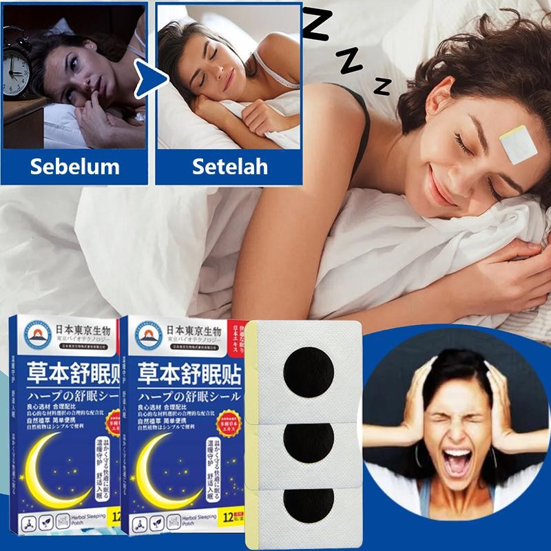 Patch Tidur Nyenyak Insomnia Sleep Patch Buat Tidur Nyenyak Susah Tidur Sleeping Patch Deep Sleep To