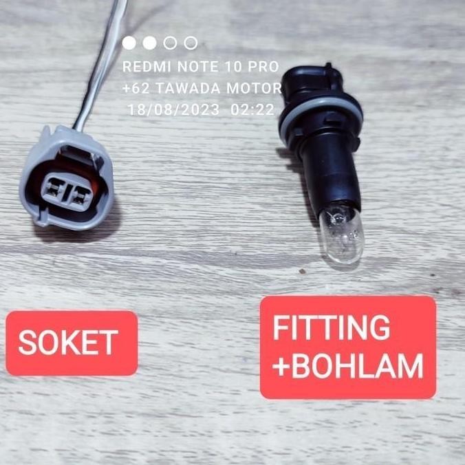 tersedia soket fitting lampu seri kecil senja honda brio mobilio