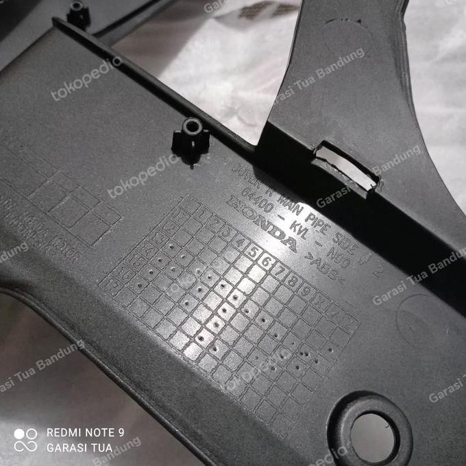 Cover Sayap Dalam Set Kiri Kanan Supra X 125 Batman Ori Original AHM murah