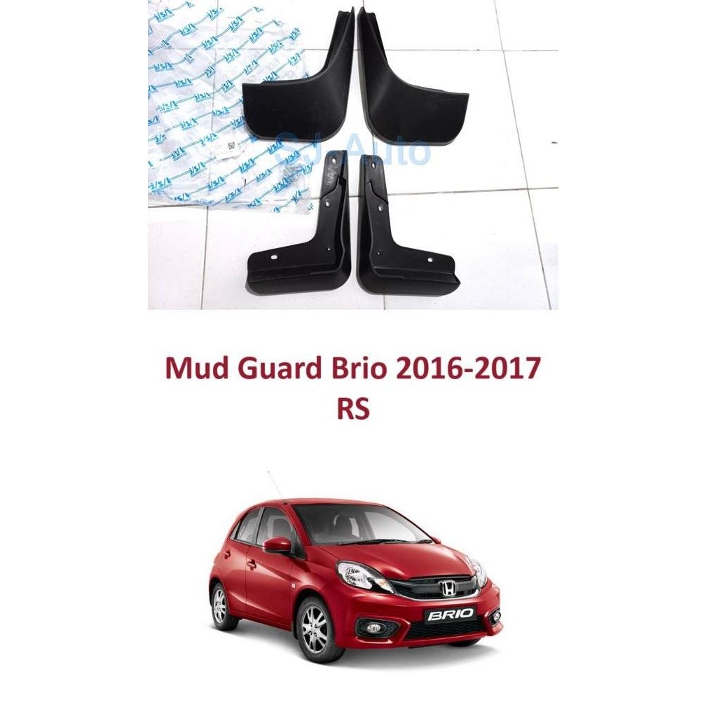 TERMURAH - Mud Guard Brio RS 2016-2017 Kepet roda Karpet Lumpur Brio RS