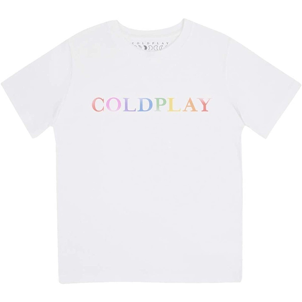 Baju Kaos Coldplay Color Change T-Shirt Premium Cotton Combed 24s Original 100% | Pinky Project