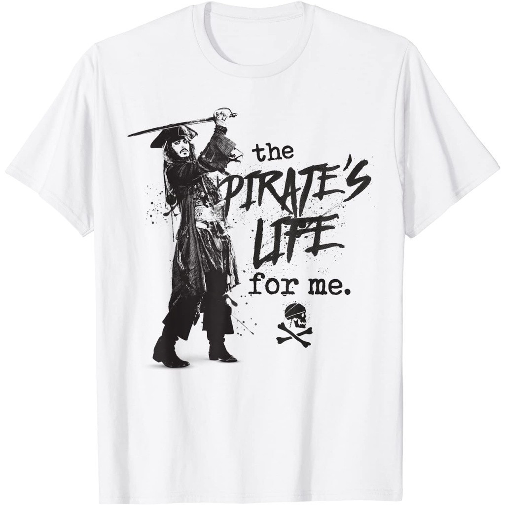 Kaos Pirates of the Caribbean Graphic T-Shirt Baju Unisex Vintage 100% Cotton Combat 24s Lembut, Ade