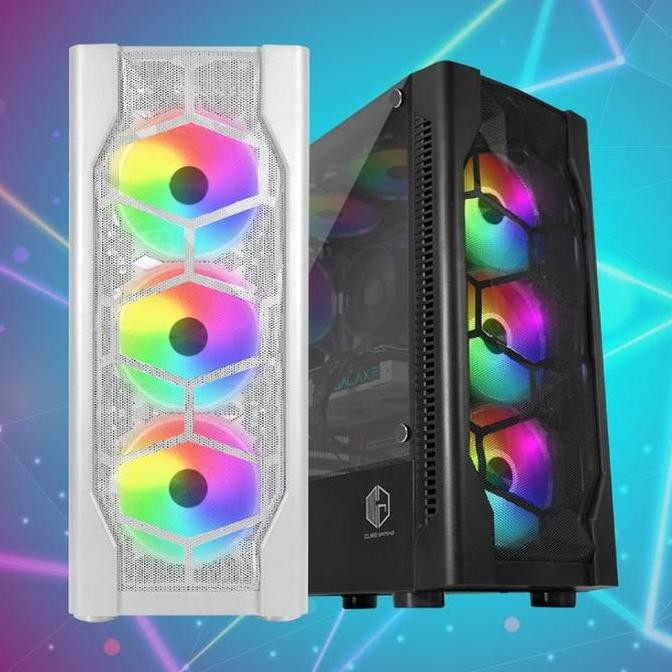 Cube Gaming Byron White ATX Gaming Case