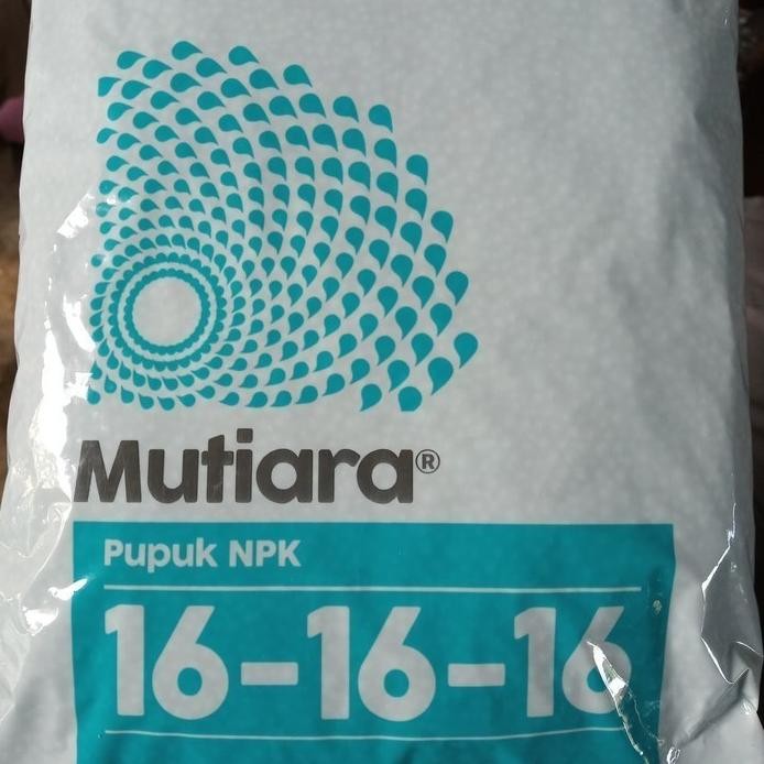 

Terlaris Pupuk Npk Mutiara 16-16-16 Kemasan Asli 1 Kg