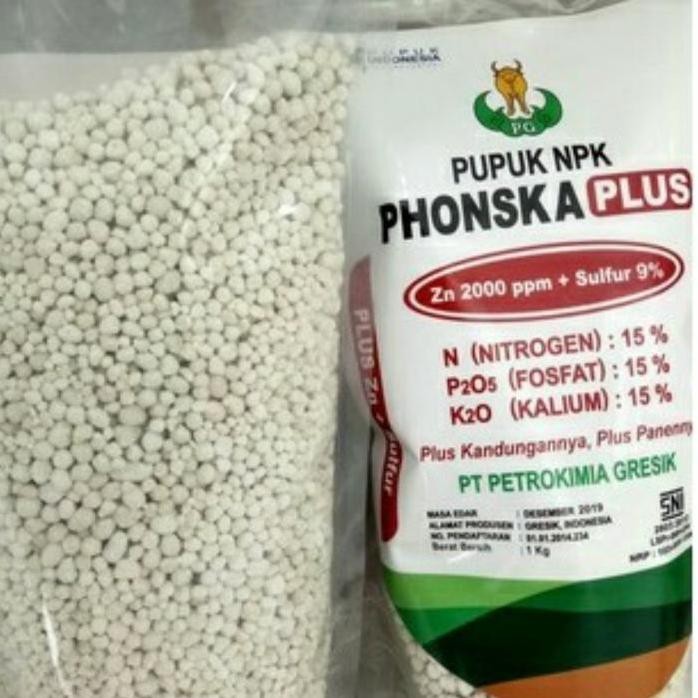 

Terlaris Pupuk Npk Phonska Plus 15 15 15 Kemasan Repack 1Kg