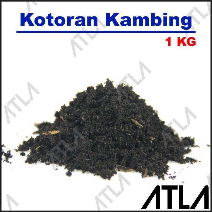 

Terlaris Best Produk!! Pupuk Kandang Kotoran Kambing 1 Kg Media Tanam Organik Tanaman 1Kg