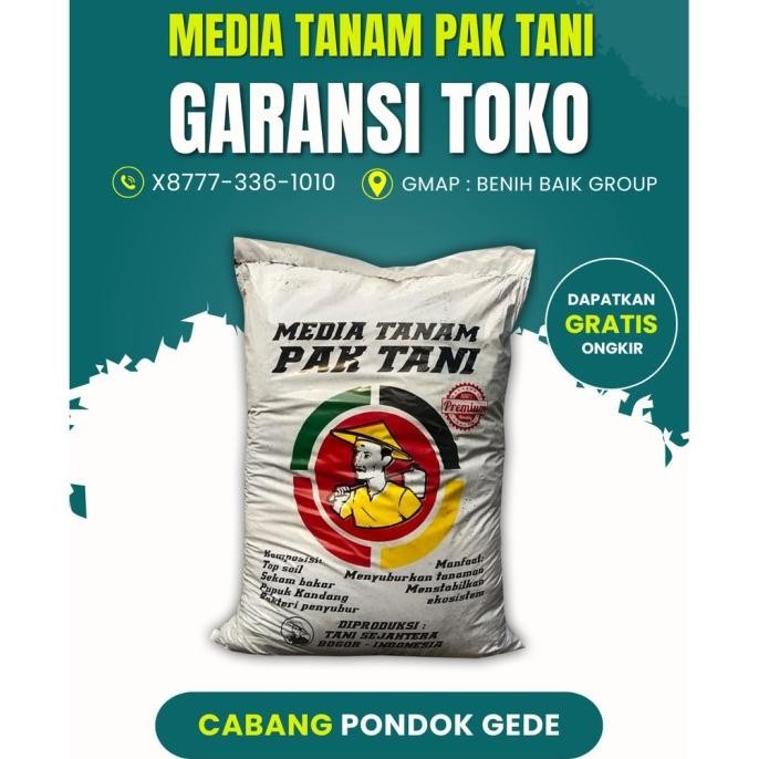 

Terlaris Mega Diskon !! Media Tanam Pak Tani Besar + 15 Kg Plus Pupuk Kandang Organik
