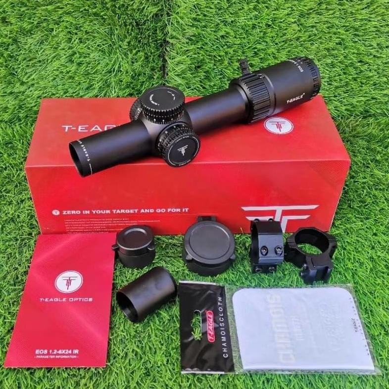 Telescope t eagle eos 1.2-6x24ir buntung