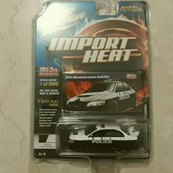 johnny lightning 2004 mitsubishi lancer evolution