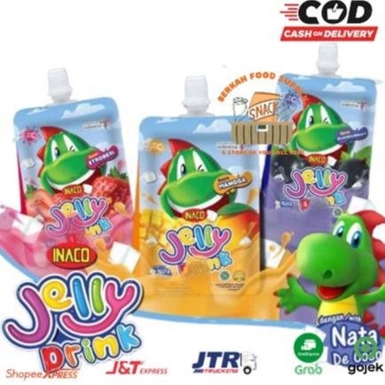 

Ready stok Terlaris ( BERKAH ) INACO JELLY DRINK 120gr Jellydrink Nata De Coco Minuman Jelly Vitamin C Strawberry Mangga Anggur Termurah