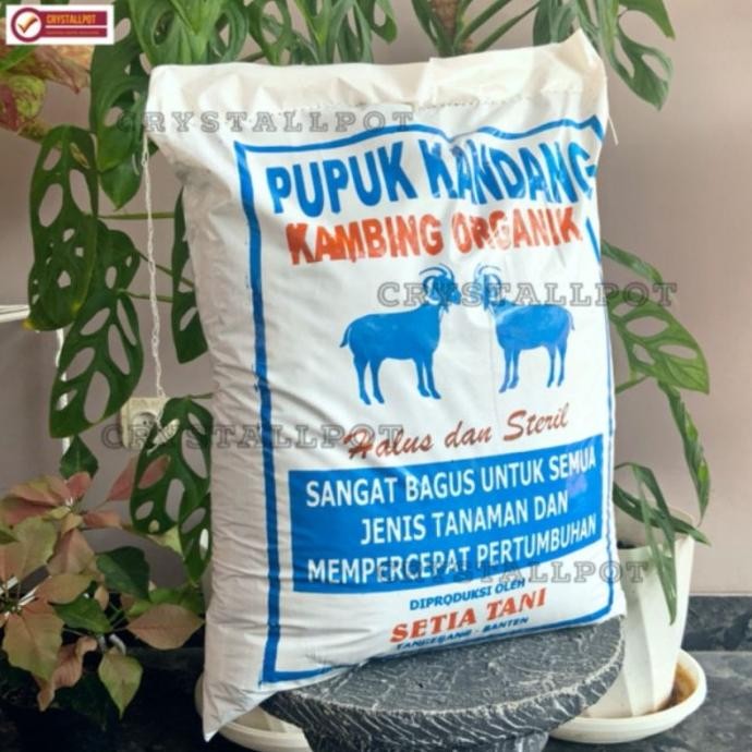 

Terlaris Pupuk Kandang Kambing Biru Organik Halus Dan Steril - Kambing Kemasan Biru