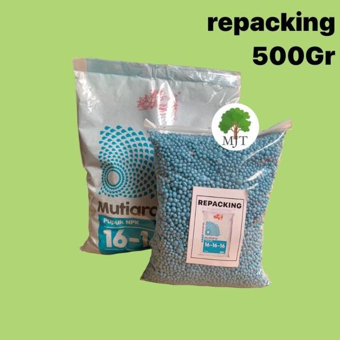 

Terlaris Pupuk Npk Mutiara 16 16 16 Repacking 500 Gram