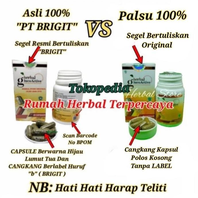 TERLARIS - GLUCOACTIVE Obat Glucoactive Asli Original PT BRIGIT
