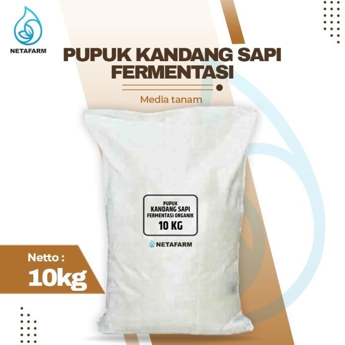 

Terlaris Pupuk Kandang Sapi Fermentasi Organik - 10Kg