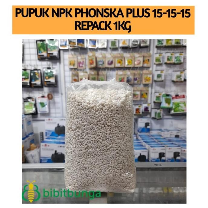 

Terlaris Pupuk Npk Phonska Plus Petro Ponska 15-15-15 Repack 1Kg 1 Kg Tanaman