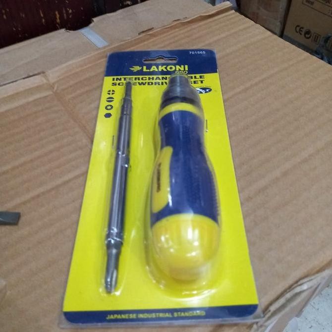 Miliki Obeng Rachet 19 In 1 Lakoni Pro / Obeng Gagang Rachet Lakonipro