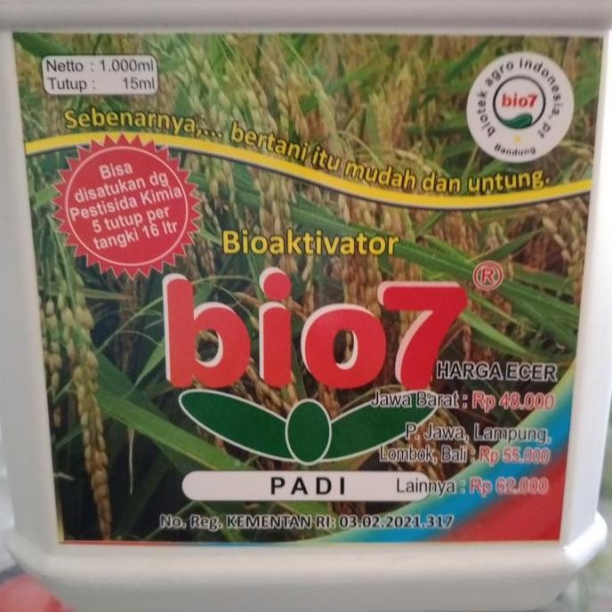 

Terlaris Bioaktivator Bio7 Padi 1 Liter
