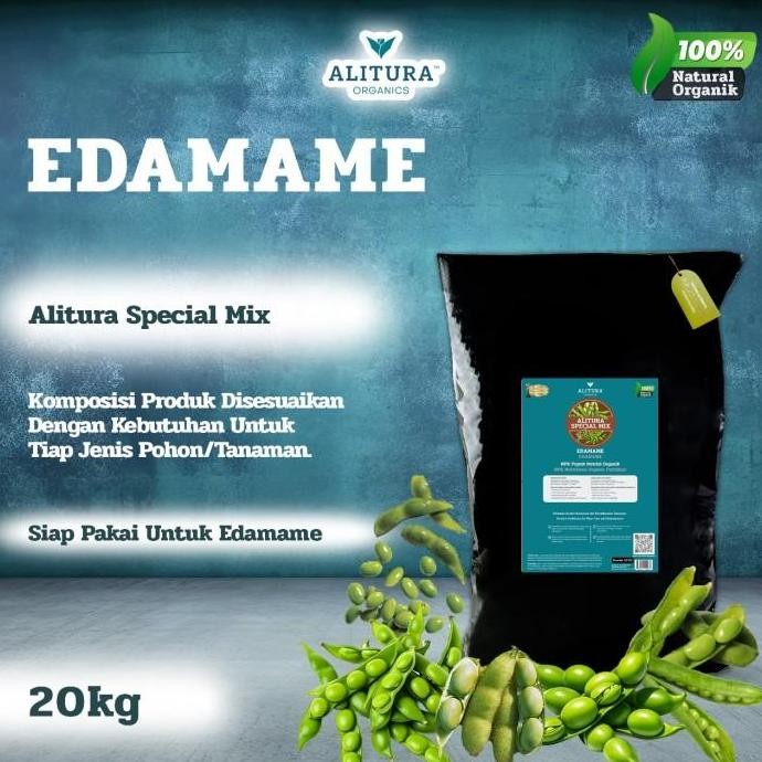 

Terlaris Alitura Pupuk Organik Kacang Edamame Nutrisi Npk 100% Organic 20Kg Special Mix