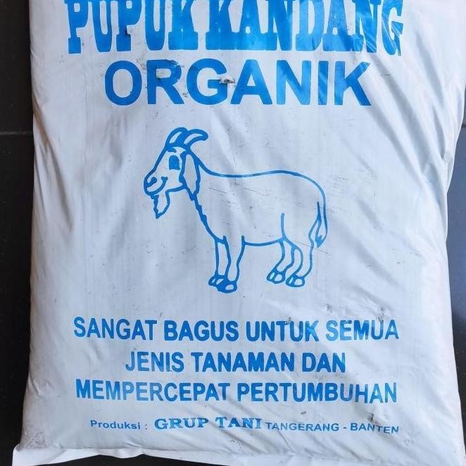 

Terlaris Pupuk Kandang Kambing Organik Premium Via Ojol Gosend Grab