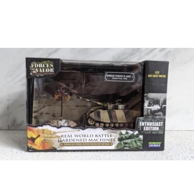 Diecast Tank German Panzer IV AUSF J Eastern Front Forces of Valor