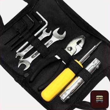 KRISBOW Tool Kit Set Bag Perkakas Motor Mobil Isi 8 Pcs