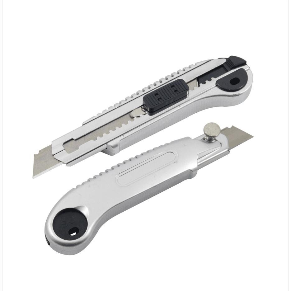 

NEW!!! NEW!!! TORA Pisau Cutter Gagang Silver 18mm