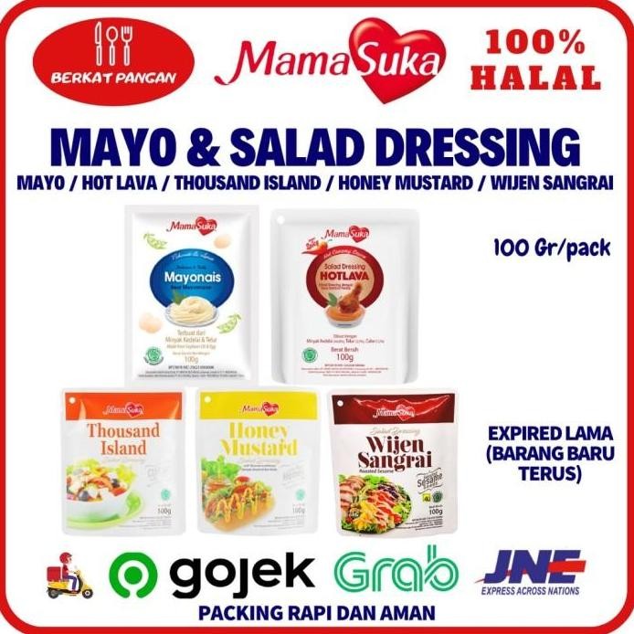 

Terlaris Mamasuka Mayo/Thousand Island/Honeymustard/Hotlava/Wijen Sangrai 100Gr